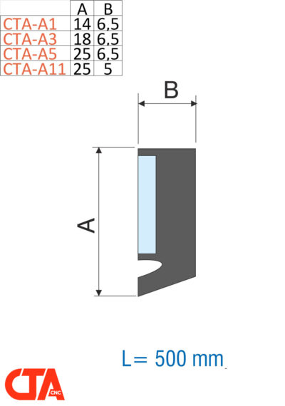 Way Wiper for CNC Mazak - Models A1, A3, A5, A11