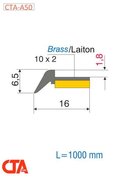 Way Wiper for CNC Mazak - Model A50
