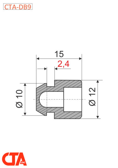 Bumper for CNC Mazak – Model DB9