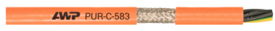 Electrique-AWP-cable-orange-SERVOFLEX-PUR-C-583