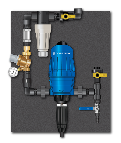 Coolant blending and distributing station