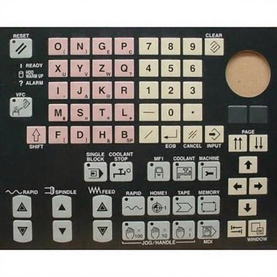 FCU6-YZ022-B Keysheet Nexus Lathe Black Mitsubishi